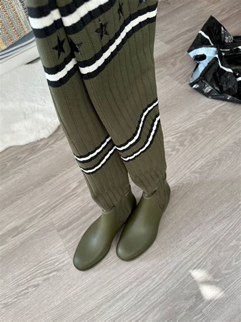 givenchy green over the knee boots|Givenchy golden boots.